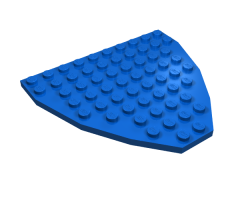 Wedge, Plate 9 x 10 (Boat Bow Plate)