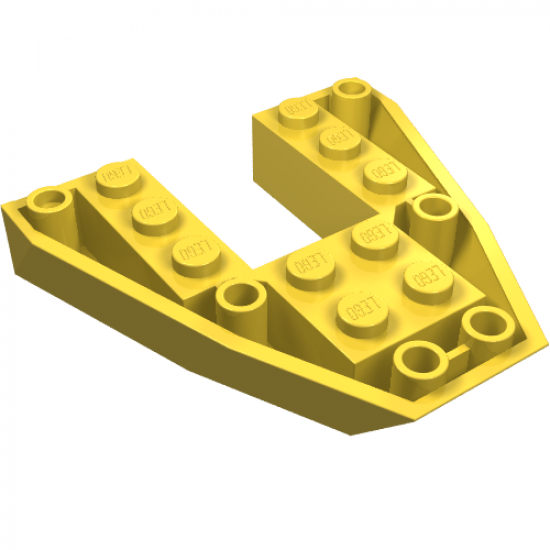 Boat Bow Brick 6 x 6 x 1