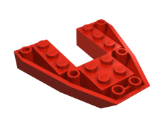 Boat Bow Brick 6 x 6 x 1