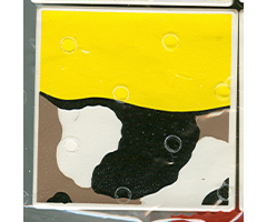 Duplo, Tile 2 x 2 x 1 with Goat Mosaic Picture 02 Pattern (Set 1078)