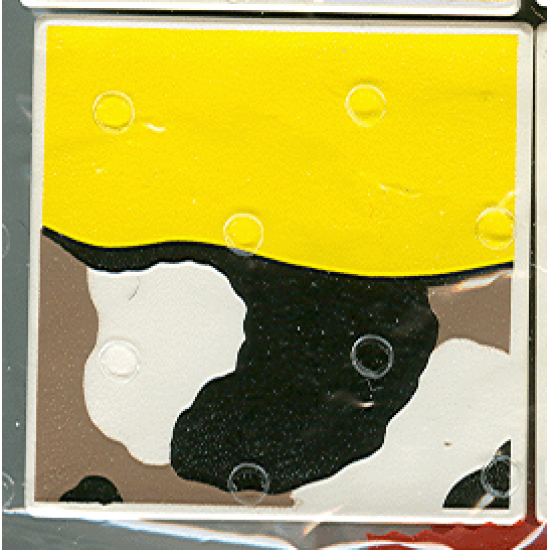 Duplo, Tile 2 x 2 x 1 with Goat Mosaic Picture 02 Pattern (Set 1078)