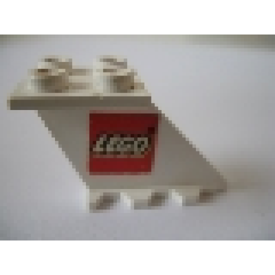 Tail 4 x 2 x 2 with Lego Logo Pattern on both Sides (Stickers) - Sets 455-1 / 657-1