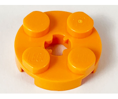Plate, Round 2 x 2 with Axle Hole (x Shape)