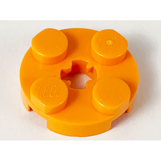 Plate, Round 2 x 2 with Axle Hole (x Shape)