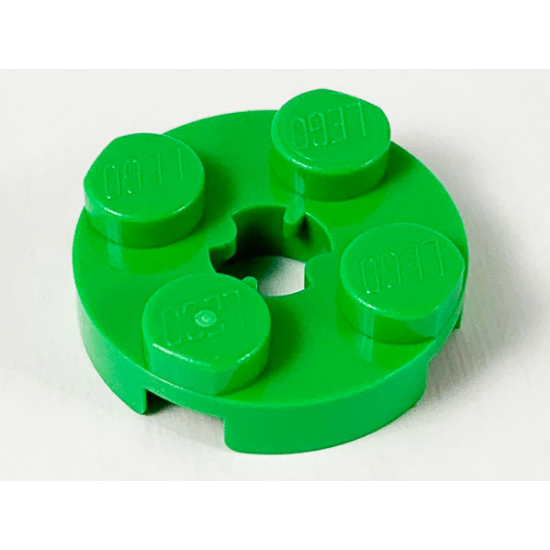 Plate, Round 2 x 2 with Axle Hole (x Shape)