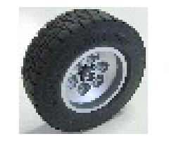 Wheel & Tire Assembly 62.4 x 20, with Black Tire 62.4 x 20 (32020 / 32019)