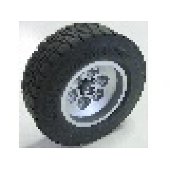 Wheel & Tire Assembly 62.4 x 20, with Black Tire 62.4 x 20 (32020 / 32019)