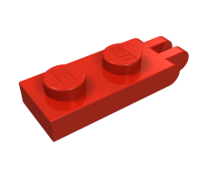 Hinge Plate 1 x 2 with 2 Fingers and Solid Studs