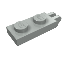 Hinge Plate 1 x 2 with 2 Fingers and Solid Studs