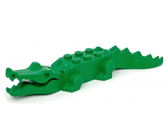 Alligator / Crocodile with 8 Teeth