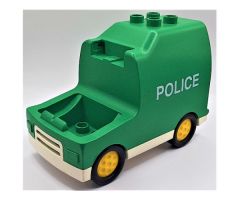 Duplo, Vehicle Van Paddy Wagon Type 2 with 'POLICE' Pattern