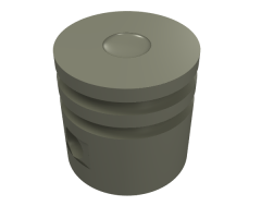 Technic Engine Piston Round
