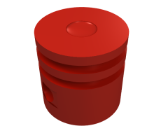 Technic Engine Piston Round
