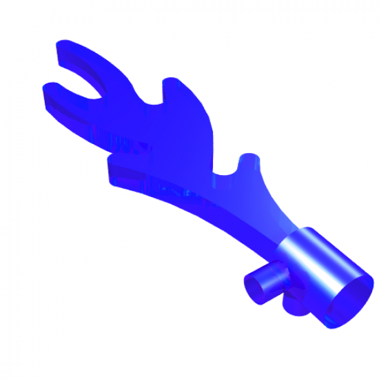 Energy Effect Wave Rounded with Base Pins (Castle Dragon Flame, Seaweed, Water)