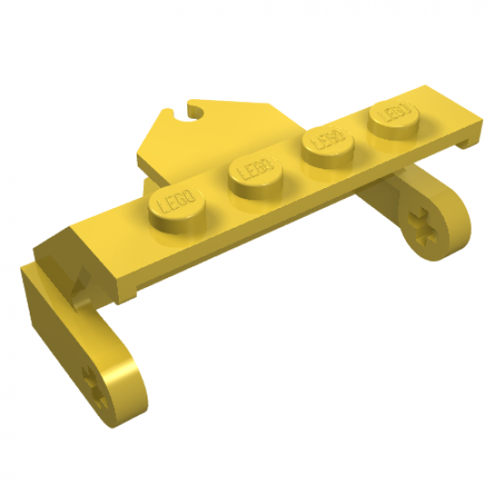 Vehicle Brush Holder for Street Sweeper with Hinge Socket