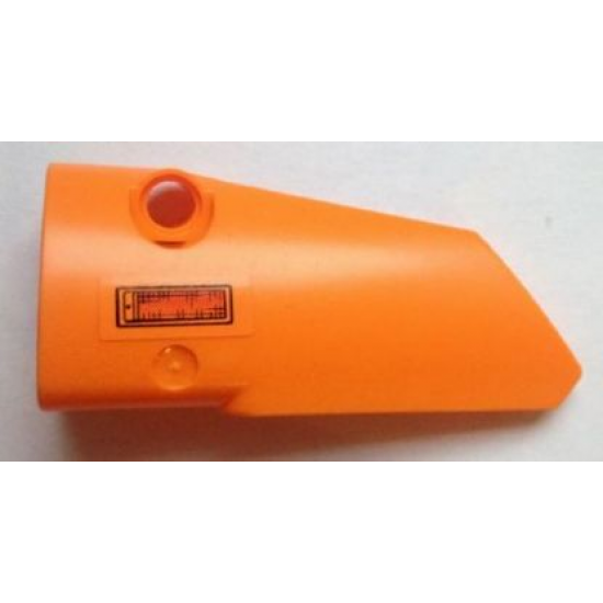 Technic, Panel Fairing # 3 Small Smooth Long, Side A with Direction Indicator Pattern (Sticker) - Set 8110