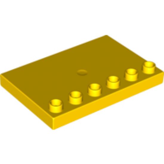 Duplo Tile, Modified 4 x 6 with Studs on Edge