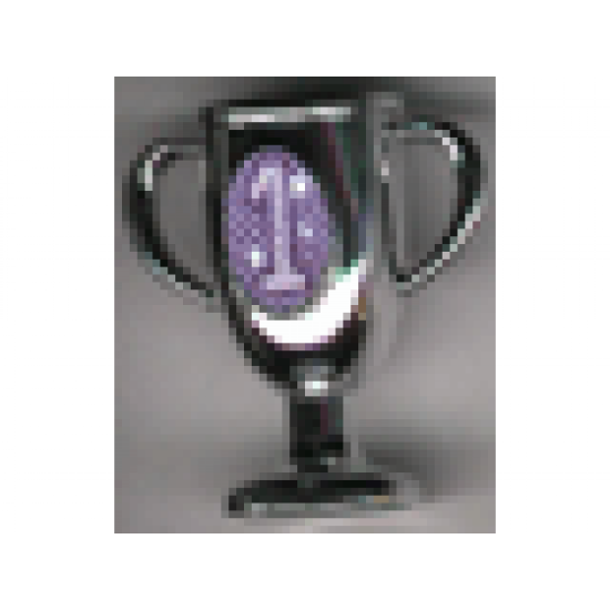 Scala Trophy with First Place Pattern (Sticker) - Set 3124