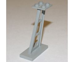 Support 2 x 4 x 5 Stanchion Inclined, 3mm Wide Posts