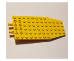Wedge, Plate 6 x 12 x 1 Cut Corners with 2 Fixed Rotatable Pins