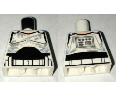 Torso SW Armor Captain Rex, Dirt Stains Pattern (Rebels)