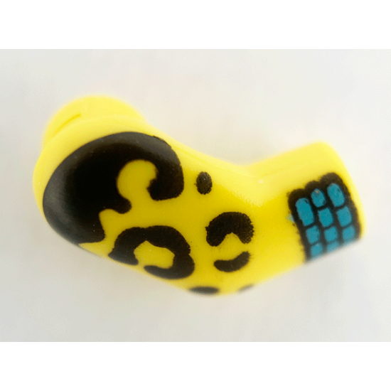 Arm, Right with Spots and Cuffs Pattern
