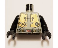 Torso Space LoM Spacesuit with Belt Meter Pattern / Black Arms / Black Hands