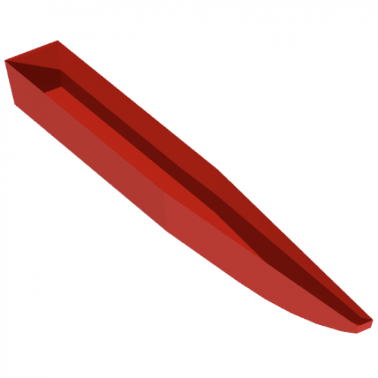 Boat Hull Unitary 48 x 6 x 5, Base (Catamaran Half)