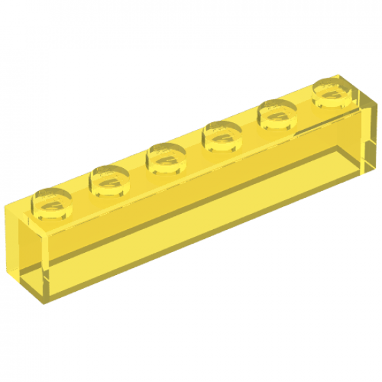 Brick 1 x 6 without Bottom Tubes