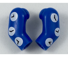 Arm, (Matching Left and Right) Pair with 3 Clocks Pattern