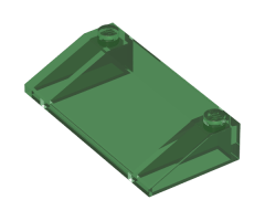 Slope 33 3 x 6 with Inner Walls