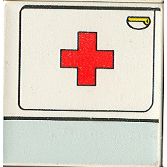 Duplo, Tile 2 x 2 x 1 with Community Mosaic Picture 17 Pattern (Set 9221)