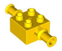 Duplo, Brick 2 x 2 with Digger Bucket Arm Holder