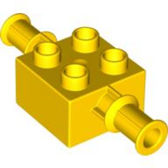 Duplo, Brick 2 x 2 with Digger Bucket Arm Holder