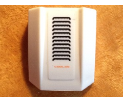 Slope, Curved 2 x 2 Lip with 'COOLER' and Vent Grille Pattern (Sticker) - Set 7697