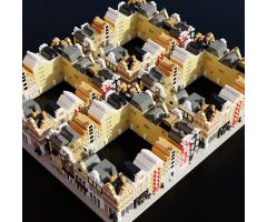 The LEGO Houses of Amsterdam