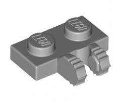 Hinge Plate 1 x 2 Locking with 2 Fingers on Side and 7 Teeth