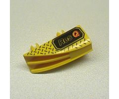 Vehicle Fairing 1 x 4 Side Flaring Intake with Two Pins and Res-Q Pattern Left