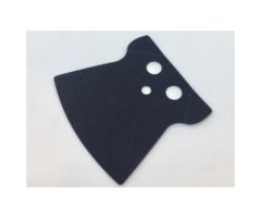 Minifigure, Body Wear Cape Cloth, Front Collars - Traditional Starched Fabric