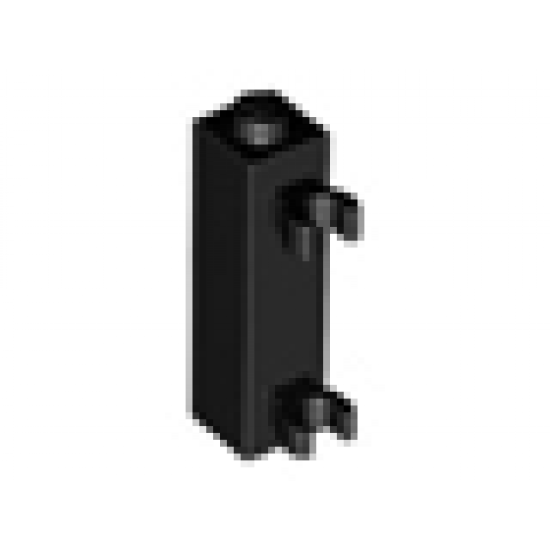Brick, Modified 1 x 1 x 3 with 2 Clips Vertical (Undetermined Stud Type)