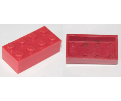 Brick 2 x 4 without Bottom Tubes