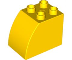Duplo, Brick 2 x 3 x 2 with Curved Top