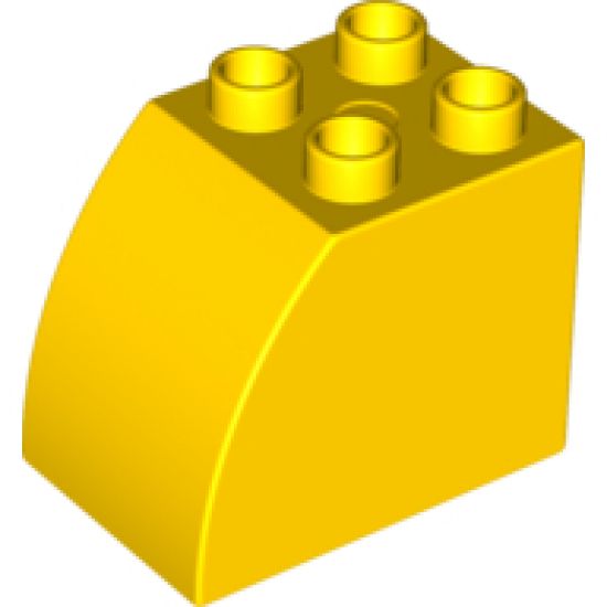 Duplo, Brick 2 x 3 x 2 with Curved Top