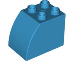 Duplo, Brick 2 x 3 x 2 with Curved Top