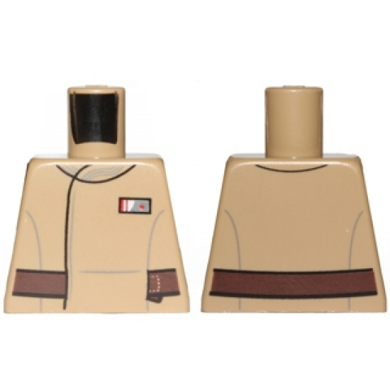 Torso SW Jacket with Resistance Army Lieutenant Rank Badge and Reddish Brown Belt Pattern
