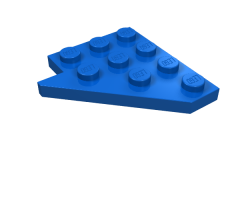 Wedge, Plate 4 x 4 Wing Right