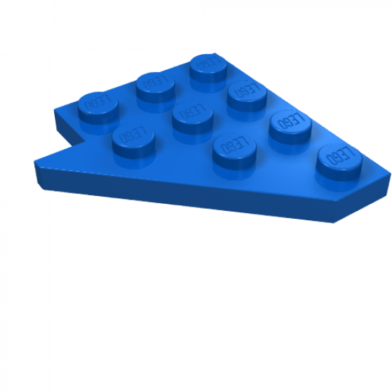 Wedge, Plate 4 x 4 Wing Right