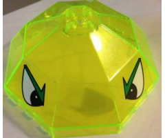 Windscreen 10 x 10 x 4 Canopy Octagonal with Eyes Pattern (Stickers) - Set 2161