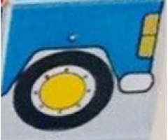 Duplo, Tile 2 x 2 x 1 with Farmhouse Mosaic Picture 12 Pattern (Set 9220)