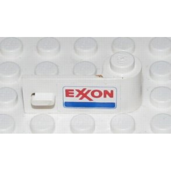 Door 1 x 3 x 1 Right with Exxon Logo Pattern (Sticker) - Set 6696